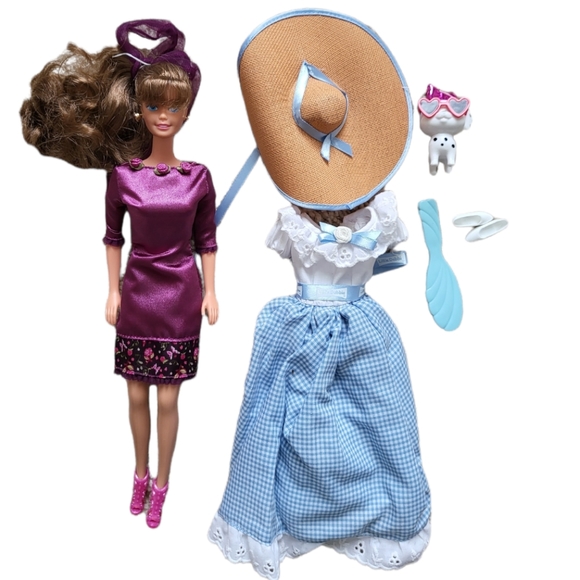 Mattel Other - Vintage Little Debbie Barbie and Barbie Clothes